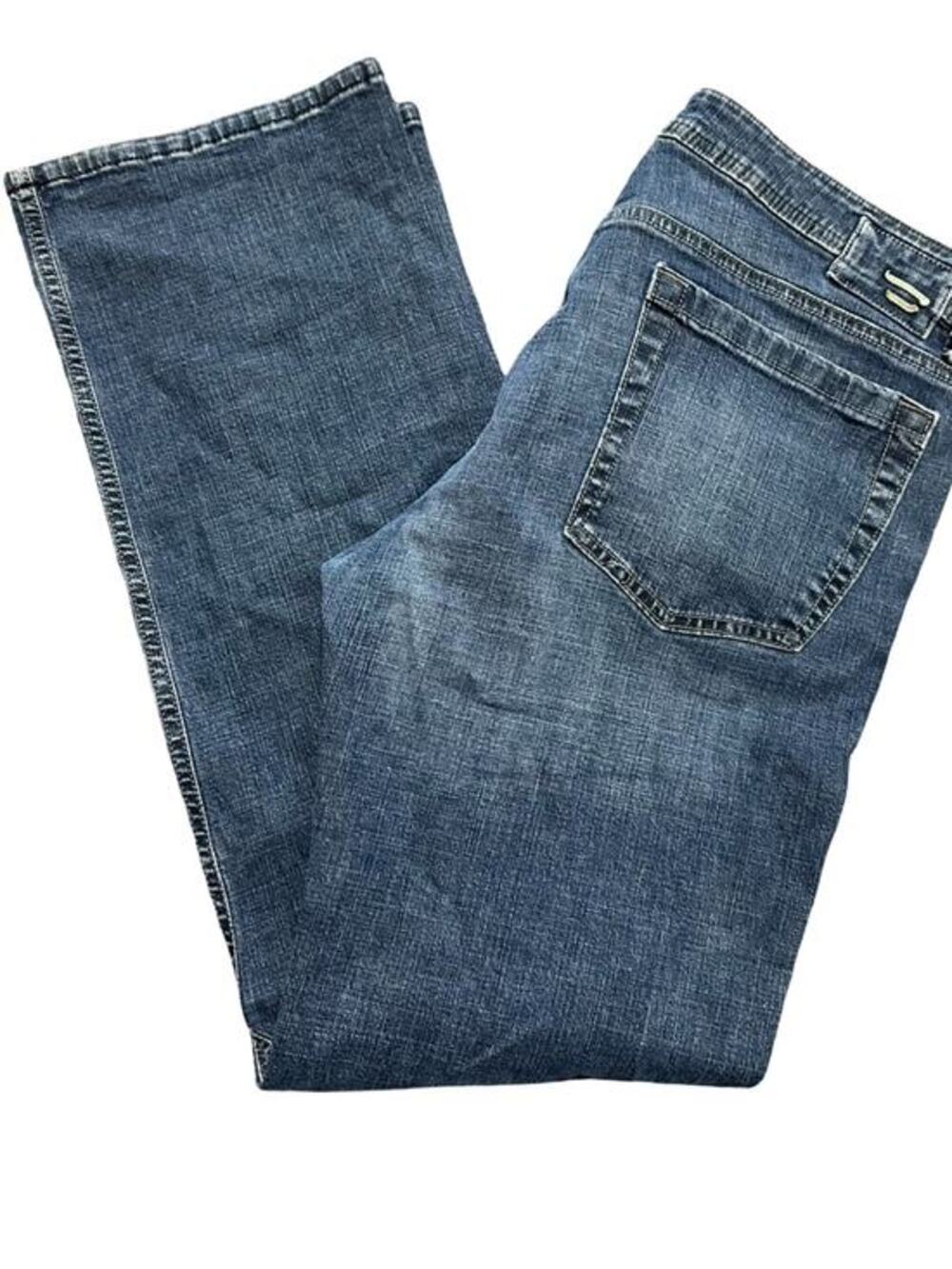 Diesel Denim Men's Size 34 x 31 Medium Blue Wash Straight Leg Jeans